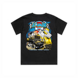 Jamie Veal "Paw Racing" Black T-Shirt